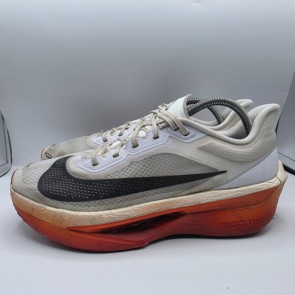 Nike Eliud Kipchoge x Zoom Fly 6 Its Just The Start Mens Size 9.5 White Shoes - Picture 13 of 13